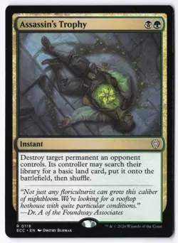 Assassin's Trophy R Commander: Lorwyn Eclipsed 119 NM - Image 1