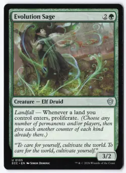 Evolution Sage U Commander: Lorwyn Eclipsed 105 NM - Image 1