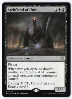 Archfiend of Ifnir R Commander: Lorwyn Eclipsed 70 NM - Image 1