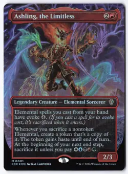 Ashling, the Limitless (Borderless) M Commander: Lorwyn Eclipsed 1 NM - Image 1