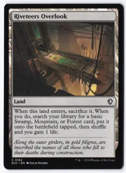 Riveteers Overlook C Commander: Lorwyn Eclipsed 162 NM - Image 1