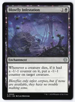 Blowfly Infestation U Commander: Lorwyn Eclipsed 46 NM - Image 1