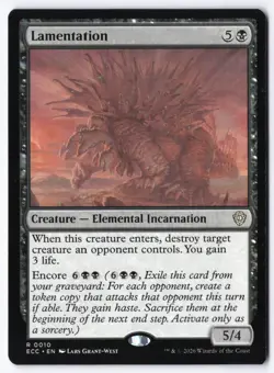 Lamentation R Commander: Lorwyn Eclipsed 10 NM - Image 1