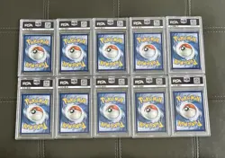 PSA 9 2016 Pokemon XY Evolutions 10 Card Lot Reverse Holo More All Different (h) - Image 2