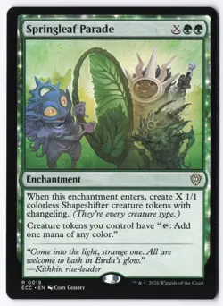 Springleaf Parade R Commander: Lorwyn Eclipsed 19 NM - Image 1