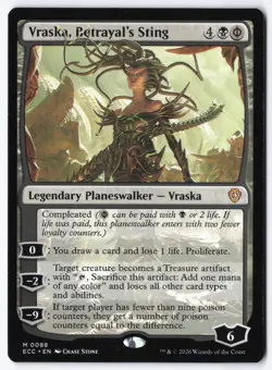 Vraska, Betrayal's Sting M Commander: Lorwyn Eclipsed 88 NM - Image 1