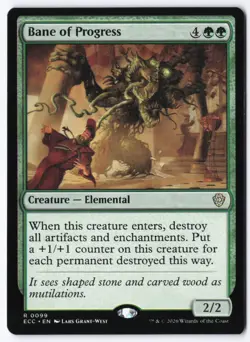 Bane of Progress R Commander: Lorwyn Eclipsed 99 NM - Image 1