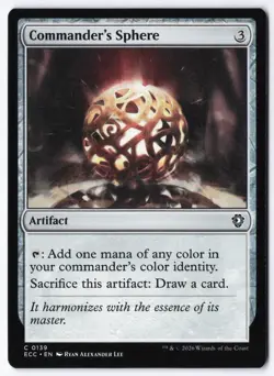 Commander's Sphere C Commander: Lorwyn Eclipsed 139 NM - Image 1