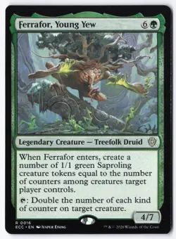 Ferrafor, Young Yew R Commander: Lorwyn Eclipsed 16 NM - Image 1