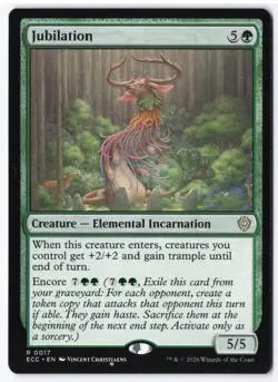 Jubilation R Commander: Lorwyn Eclipsed 17 NM - Image 1