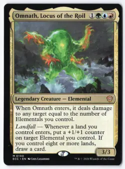 Omnath, Locus of the Roil M Commander: Lorwyn Eclipsed 130 NM - Image 1
