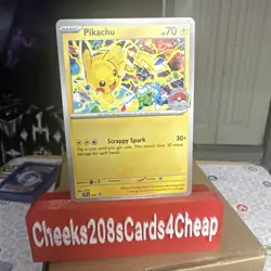 Pokemon Black Star Promo World Championship 2025 Pikachu Card 225 (#3) - Image 1