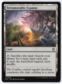Terramorphic Expanse C Commander: Lorwyn Eclipsed 169 NM - Image 1
