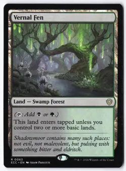 Vernal Fen R Commander: Lorwyn Eclipsed 63 NM - Image 1