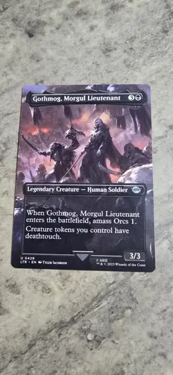 Gothmog, Morgul Lieutenant (Borderless) Universes Beyond: the Lord of the Rings - Image 1