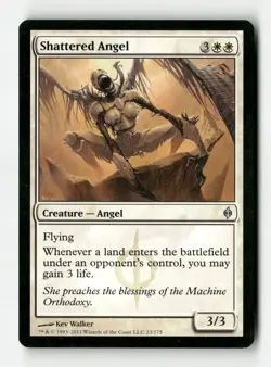 Shattered Angel New Phyrexia Regular - Image 1