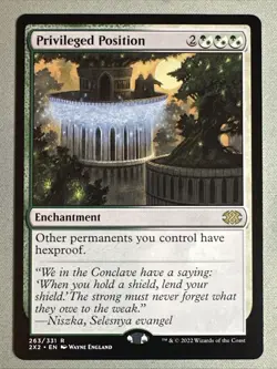 MTG / Privileged Position / 2X2 / #263 / Regular / Rare / NM - Image 1