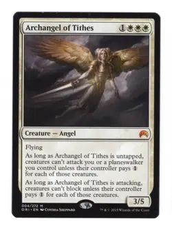 Archangel of Tithes Magic Origins Mythic Rare Angel MTG Near Mint - Image 1