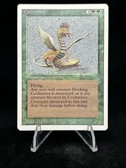 COCKATRICE Revised Edition 1994 Magic The Gathering MTG CCG TCG 🔥MINT🔥Rare🔥 - Image 1