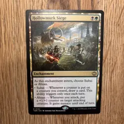 MTG Hollowmurk Siege - NM - Tarkir: Dragonstorm - Image 1