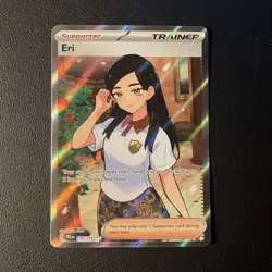 Pokemon TCG Eri 136/131 2025 Prismatic Evolutions Ultra Rare Card - NM - Image 1