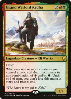 Grand Warlord Radha | MTG Dominaria #195 | M/NM - Image 1