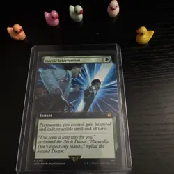 Heroic Intervention (Extended Art), Doctor Who, MTG Magic the Gathering, REGULAR - Image 1