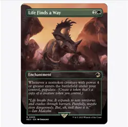 Magic: The Gathering Life Finds a Way Borderless Rare #0005 Universes Beyond - Image 2