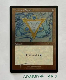 MTG Azorius Signet - FOIL - old frame - Secret Lair Drop #286 NM/M Unplayed - Image 1