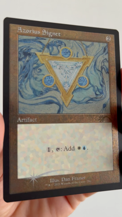 MTG Azorius Signet - FOIL - old frame - Secret Lair Drop #286 NM/M Unplayed - Image 2