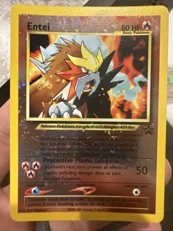 Pokemon TCG Entei Wizards Black Star Promos 34 Holo Promo Promo - Image 1