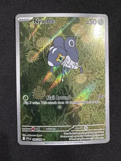 Pokemon TCG Nymble Illustration Rare 096/094 Full Art Holo Phantasmal Flames NM - Image 1