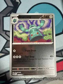 Pokemon TCG Me02: Phantasmal Flames Bronzong 72/94 Reverse Holo - Image 1