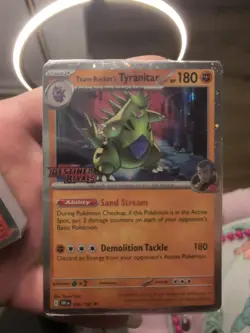 2 Pokemon Promo Build And Battle Stamped Card Lot Tyranitar And Darmanitan - Image 3