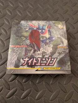 Pokemon Night Unison Booster Box Sm9 (Japanese) - Image 1