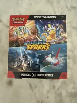 Pokemon TCG Surging Sparks Booster Bundle Factory Sealed - Image 1