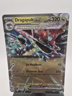 Pokemon TCG SV Prismatic Evolutions Dragapult EX 073/131 Ultra Rare Holo NM - Image 1