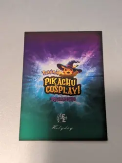 The Nightmare Before Christmas #117 Galaxy Holo-Electric Pikachu Cosplay Pokemon - Image 2