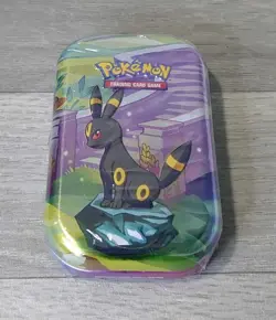 Pokemon TCG Scarlet & Violet Prismatic Evolutions Umbreon Mini Tin NEW SEALED - Image 1