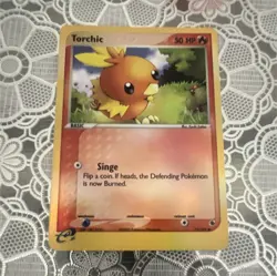 Pokemon Torchic 74/109 EX Ruby & Sapphire Nintendo Fire Basic HP/50 - Image 1
