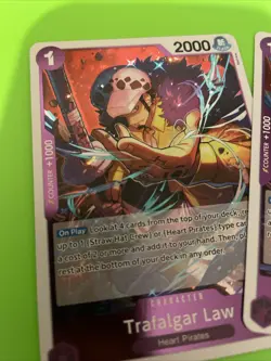 OP09-069 Trafalgar Law Playset x2 One Piece Card Game Emperors In The New World - Image 3