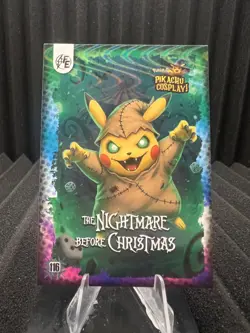 The Nightmare Before Christmas #116 Wave Holo - Electric Pikachu Cosplay Pokemon - Image 1