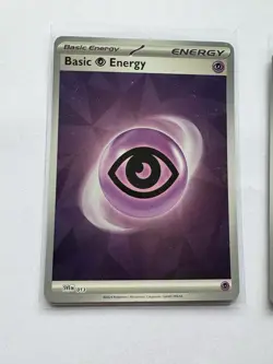 SVE013 Basic Psychic Energy: (Reverse Holo) Card Pokemon Prismatic Evolutions X2 - Image 2