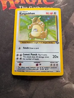Pokemon Jungle - Kangaskhan HOLO - 5/64 - NM+ - Vintage Pokemon Holofoil! - Image 1