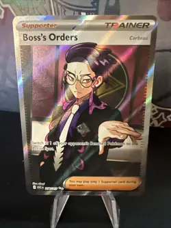 Boss's Orders 256/217 Full Art Ascended Heroes Pokemon English Near Mint - Image 1