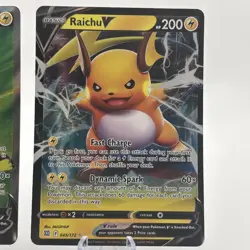 Pokemon TCG - Raichu V - 158/172 54/172 V - Brilliant Stars Set - Near Mint - Image 3