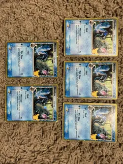 Lot of 5 Mimikyu SWSH 136 Promo Cards! NM Holo Pokemon TCG SM Promo - Image 1