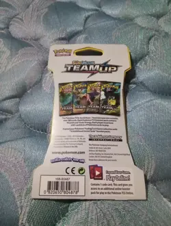 Pokemon Sun And Moon Team Up Sleeved Booster Pack Gengar And Mimiku - Image 2