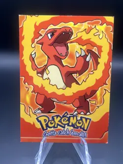 1999 Vintage Topps Pokemon #05 Charmeleon Movie Edition Blue Label - Image 1