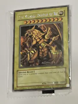 Yugioh - The Winged Dragon Of Ra - DOD-001 - Prismatic Secret Rare - Sealed! NM - Image 1